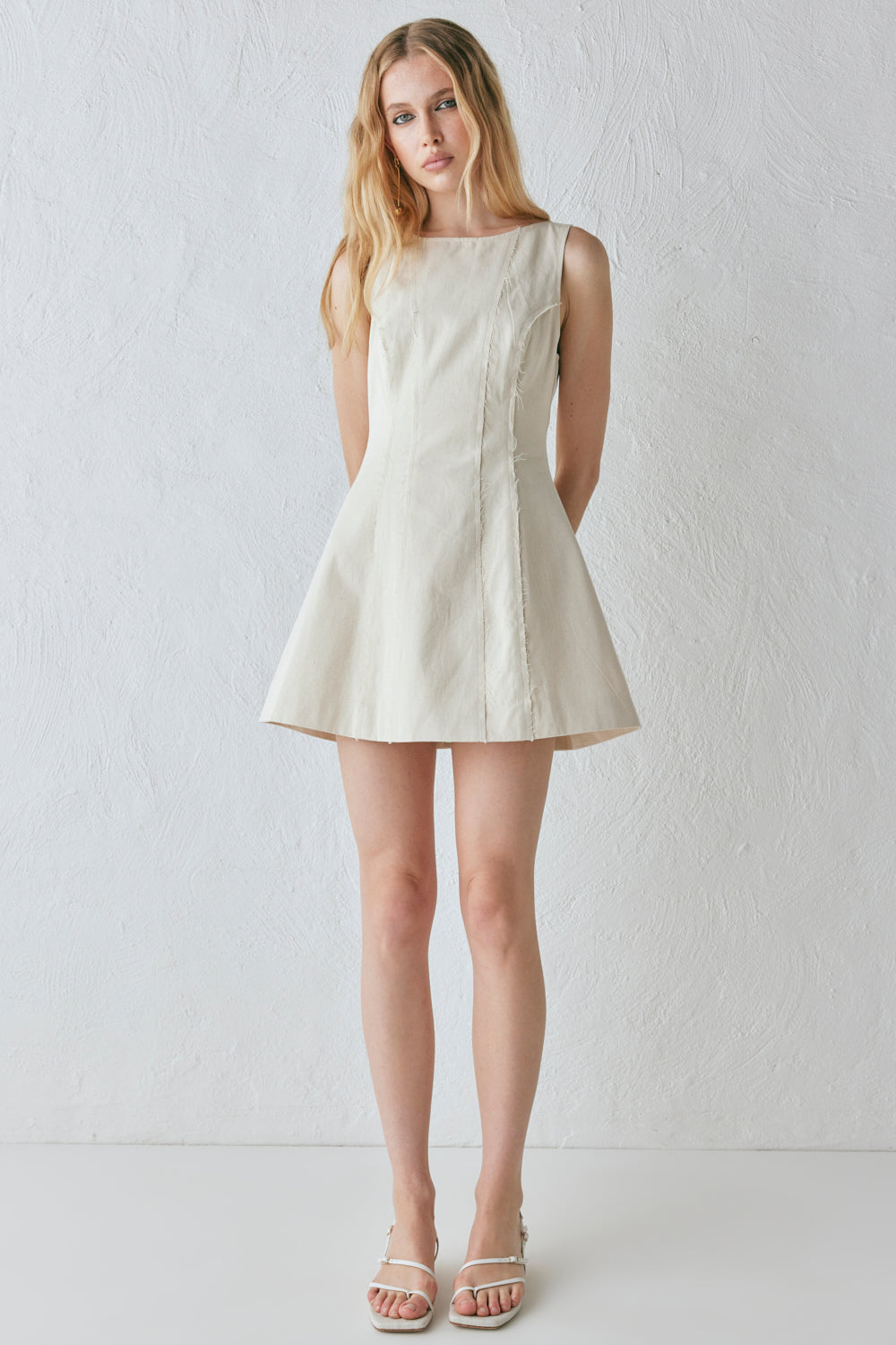 Chloe Mini Dress Oat