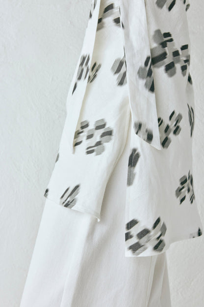 Nava Linen Top Flor