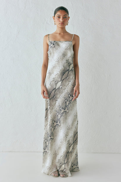 Ema Maxi Dress Snake
