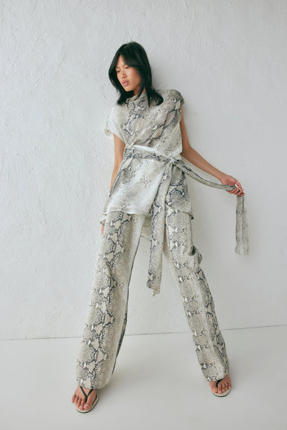 Nuri Mini Dress Snake