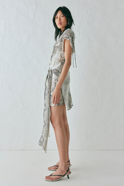 Nuri Mini Dress Snake