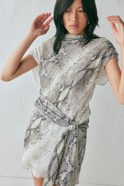 Nuri Mini Dress Snake