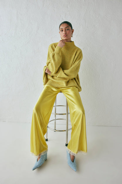 Yumi Knit Jumper Citrus Marle