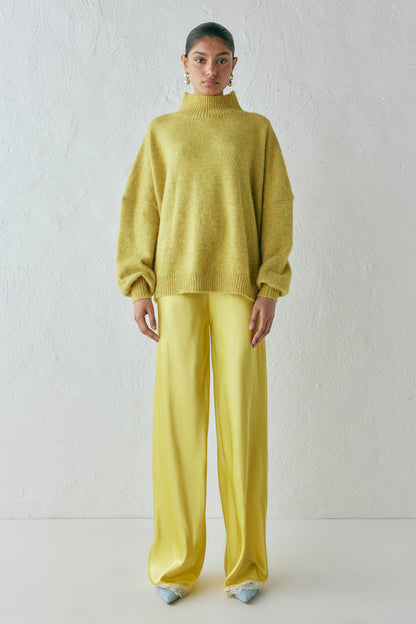 Yumi Knit Jumper Citrus Marle