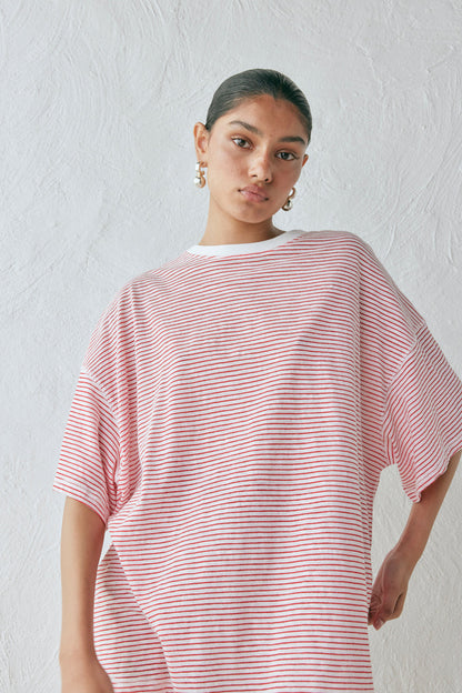 Willow Tee Red Stripe