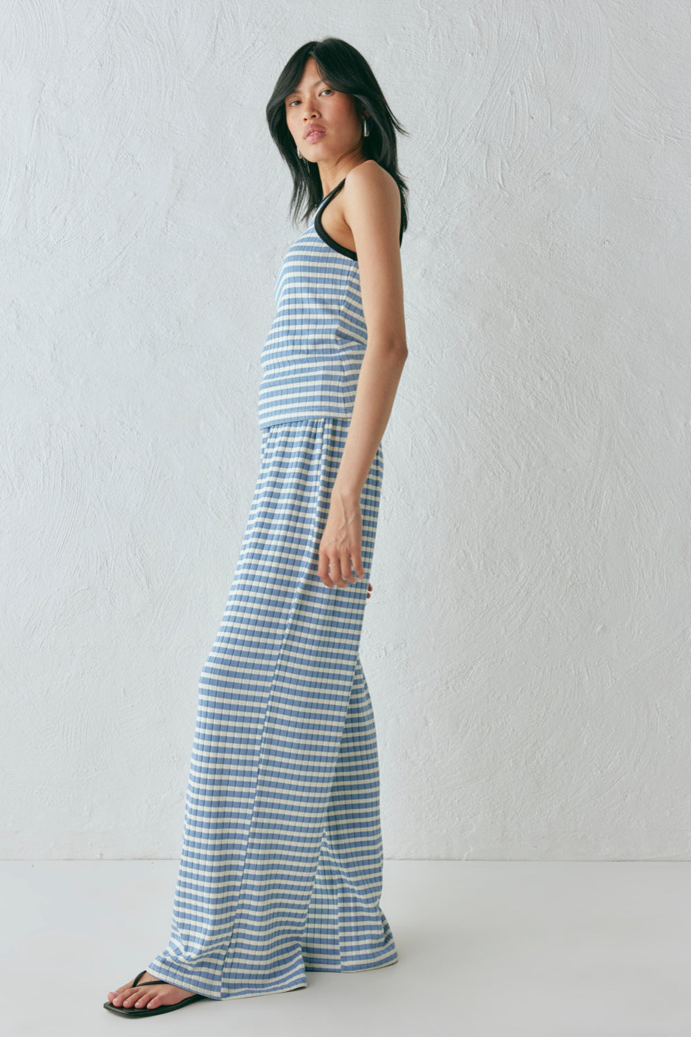 Imogen Pants Blue Stripe