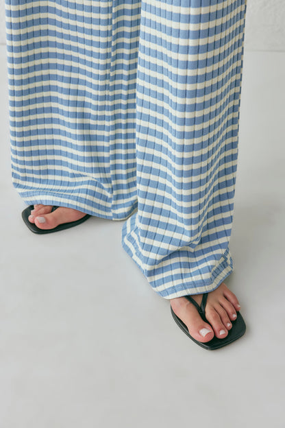 Imogen Pants Blue Stripe