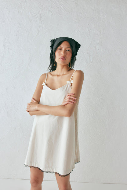 Silvia Mini Dress Cream