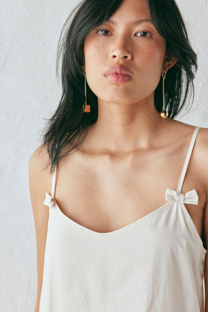 Silvia Mini Dress Cream