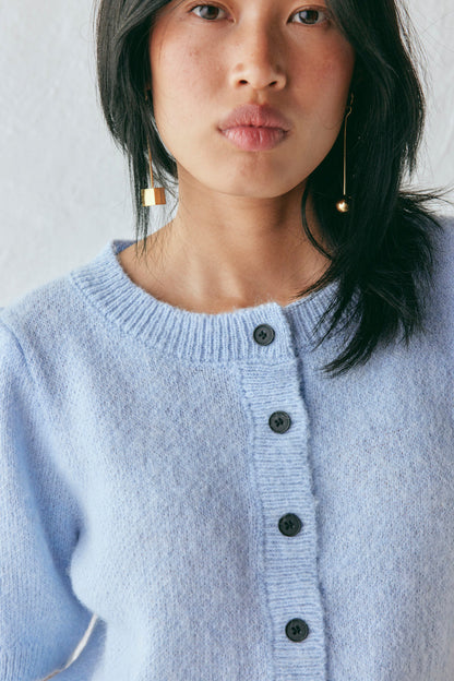 Tess Knit Top Sky