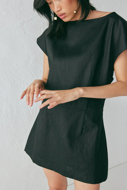 Cameron Mini Dress Black