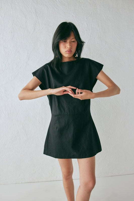Cameron Mini Dress Black