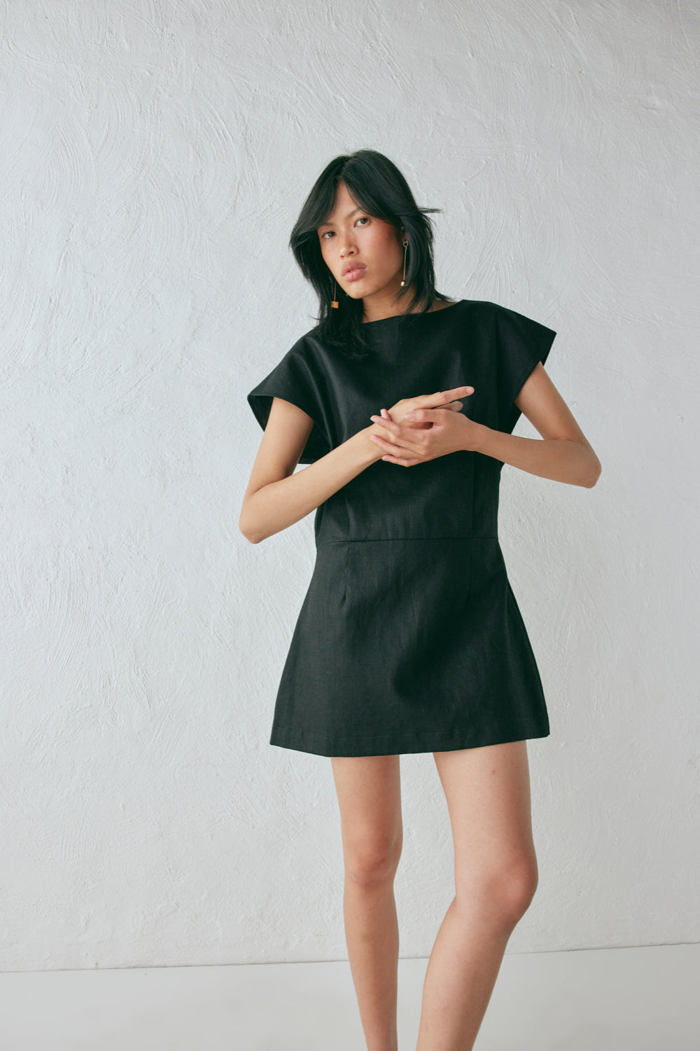 Cameron Mini Dress Black
