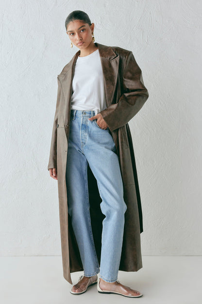 Zoa Trench Coat Coffee