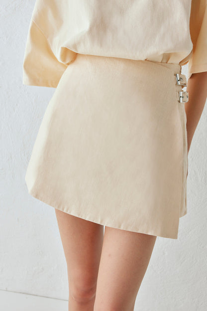 Zinia Skort Custard