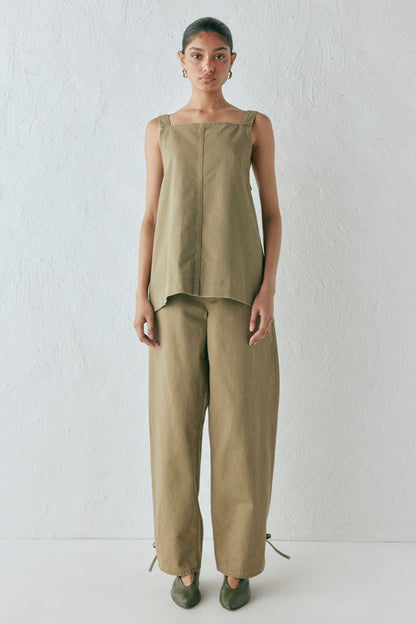 Marnie Denim Jeans Khaki