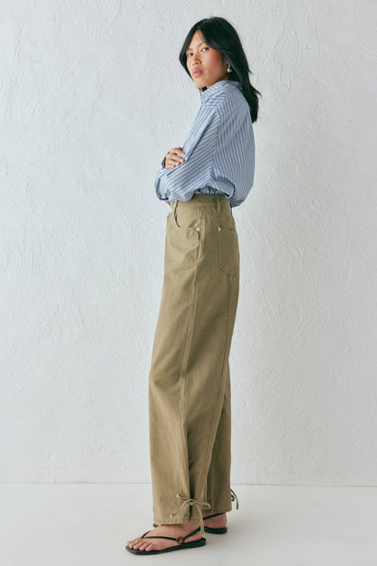 Marnie Denim Jeans Khaki