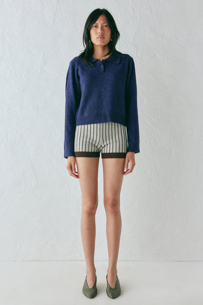 Bronte Knit Jumper Navy Marle