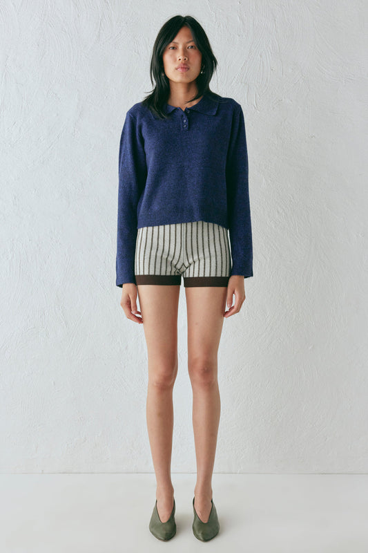Bronte Knit Jumper Navy Marle