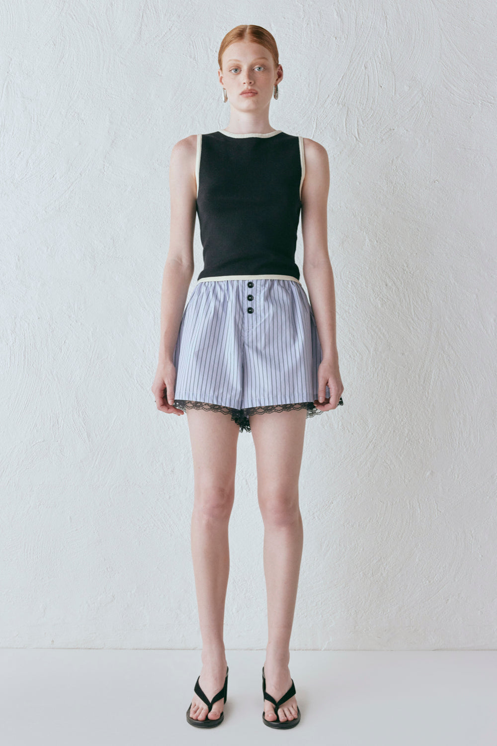 Ayla Knit Top Black