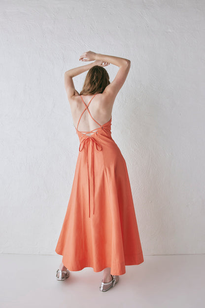 Stef Maxi Dress Coral