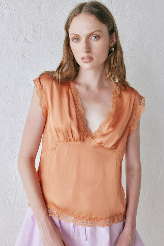 Tiana Top Peach