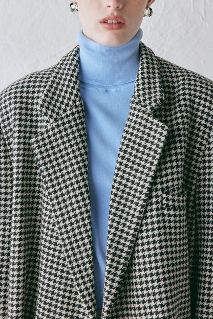 Yuja Wool Blazer Houndstooth