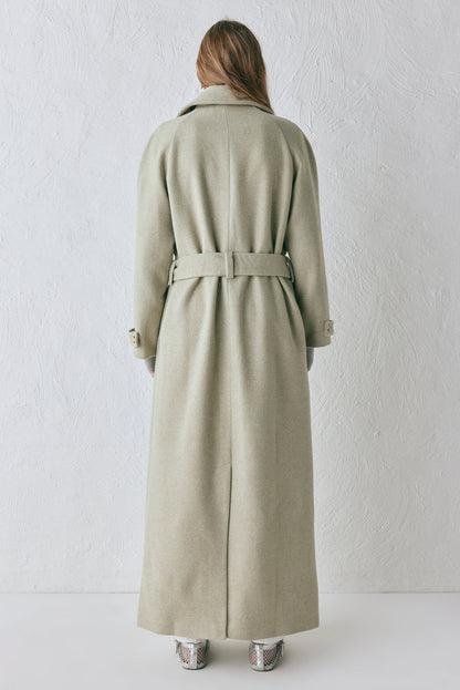 Eliah Overcoat Sage