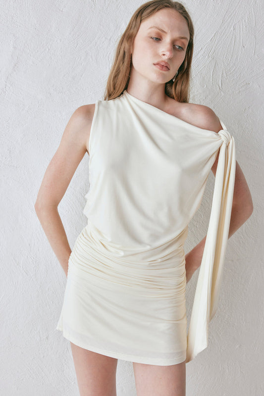 Jessi Mini Dress Cream