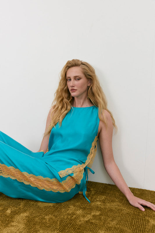 Kiara Top Teal