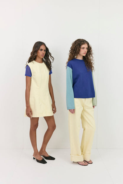 Clara Jumper Cobalt Splice