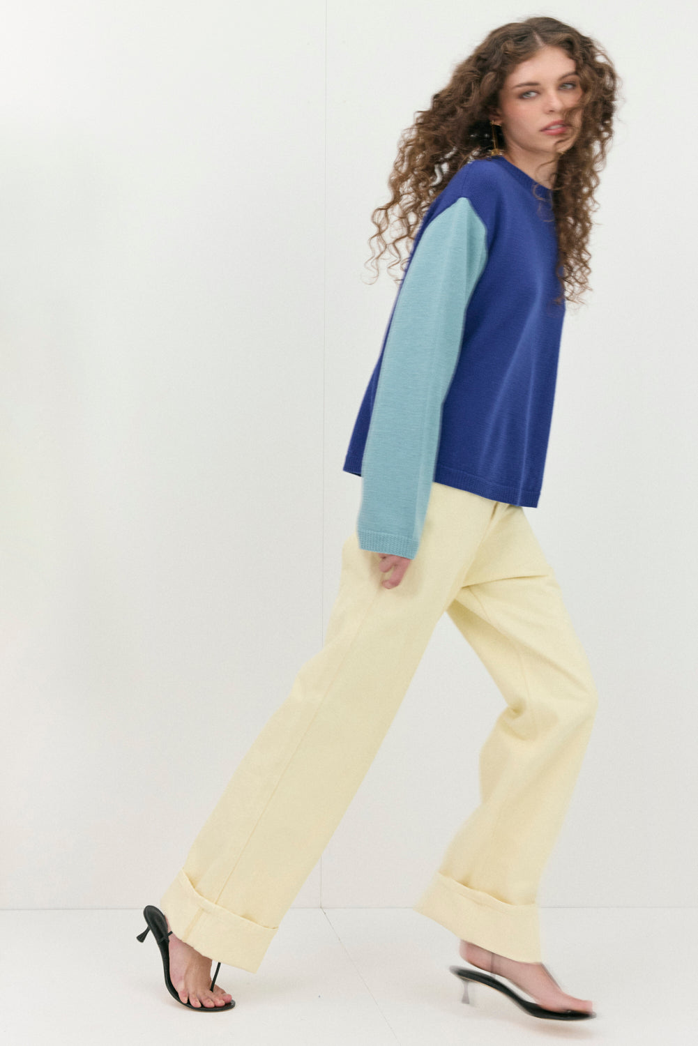 Clara Jumper Cobalt Splice