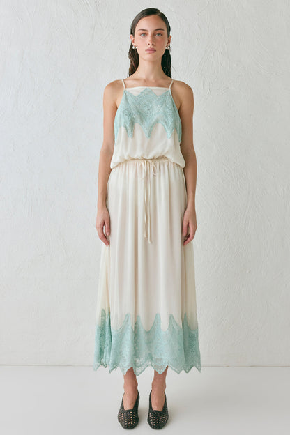 Valery Midi Dress Cream