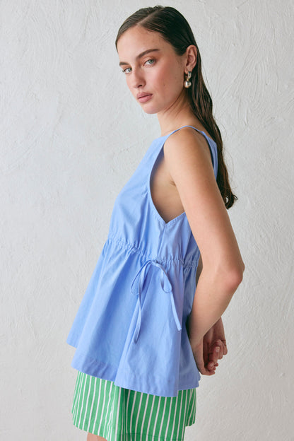 Indi Top Blue