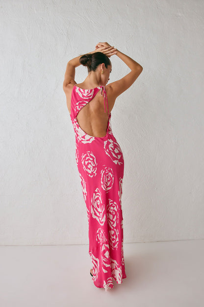 Anais Maxi Dress Rosa