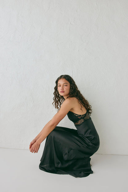Ivana Maxi Dress Black