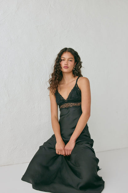 Ivana Maxi Dress Black