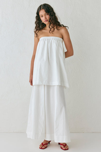 Hali Maxi Dress White