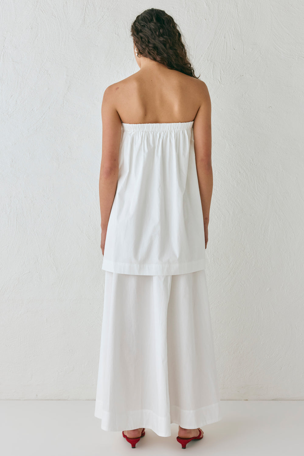Hali Maxi Dress White