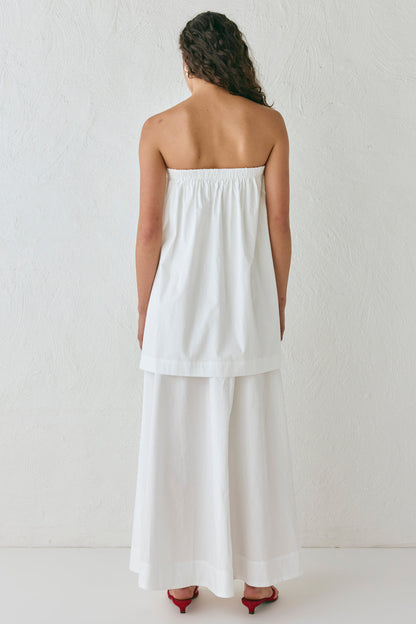 Hali Maxi Dress White