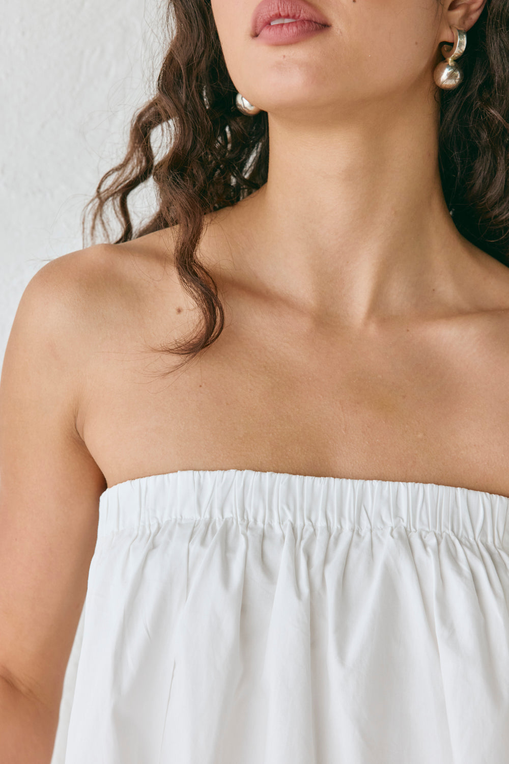 Hali Maxi Dress White