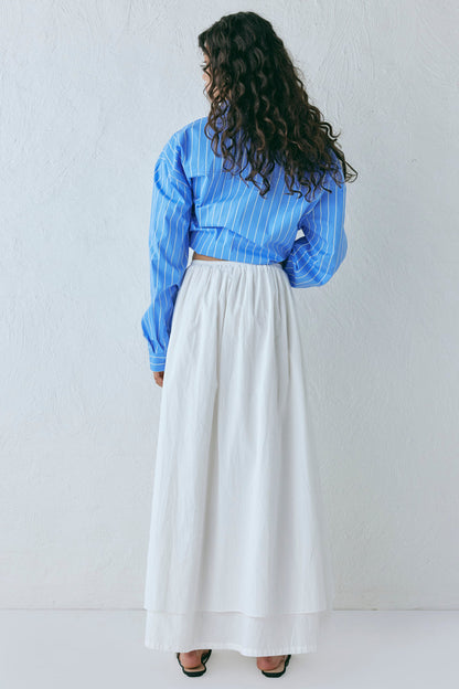 Jasmin Maxi Skirt White