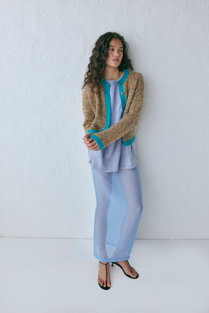 Camila Knit Cardigan Speckle