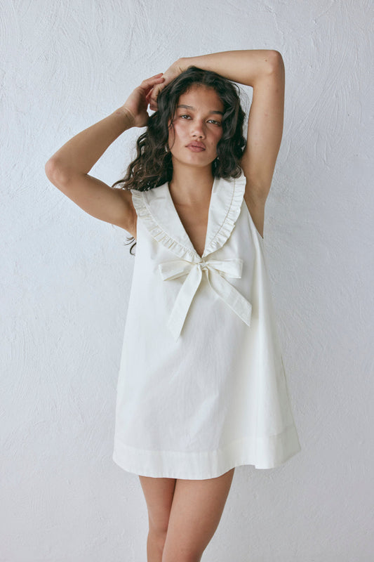 Anja Mini Dress Cream