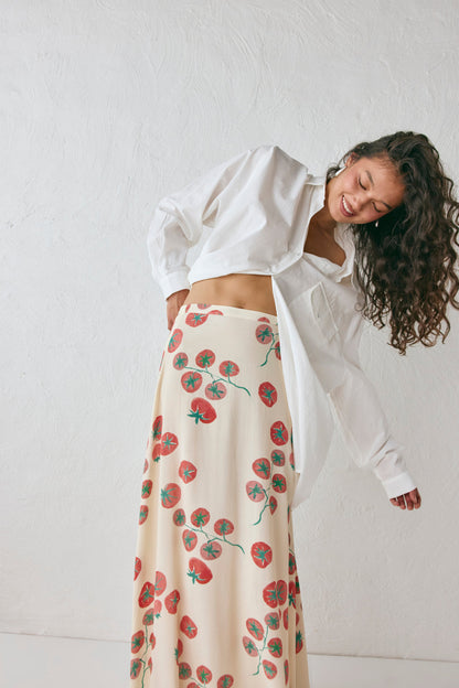 Brie Midi Skirt Roma