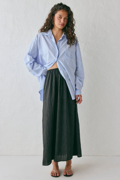 Solara Midi Skirt Black