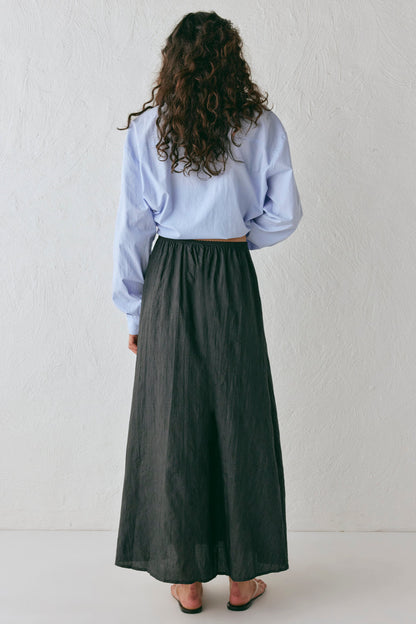 Solara Midi Skirt Black