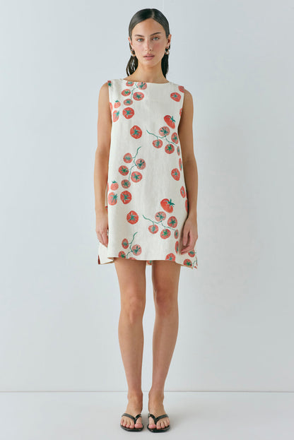 Aftersun Linen Mini Dress Roma