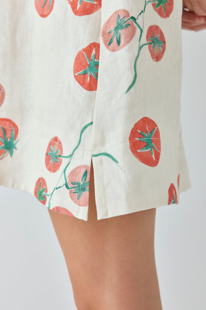 Aftersun Linen Mini Dress Roma