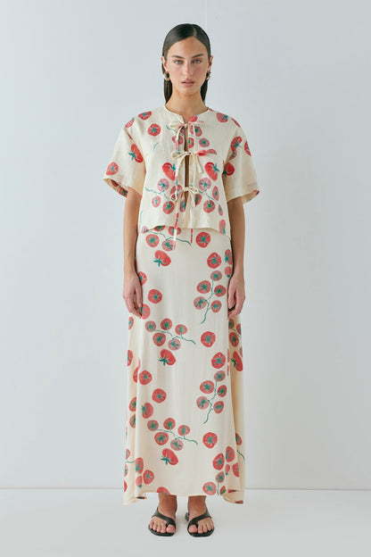 Brie Midi Skirt Roma